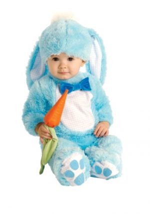 Fantasia para Bebê Coelhinho Azul BABY BLUE BUNNY COSTUME
