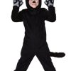 Fantasia Infantil Gato Preto TODDLER LITTLE BLACK CAT COSTUME