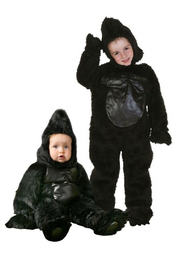 Fantasia Infantil Gorila DELUXE CHILD GORILLA COSTUME