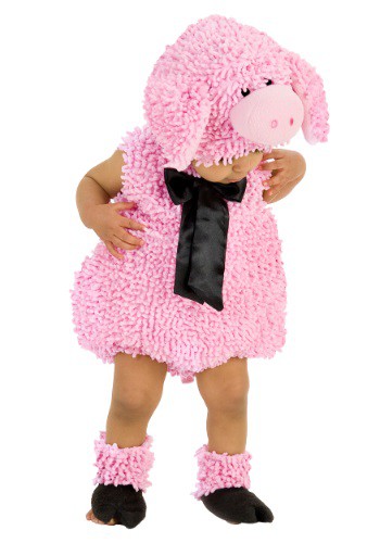 Fantasia Infantil Porco Rosa SQUIGGLY PIG COSTUME