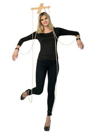 Kit de Acessórios Marionete Arco de cabelo + 2 peças transversais de plástico com cordões e algemas MARIONETTE KIT