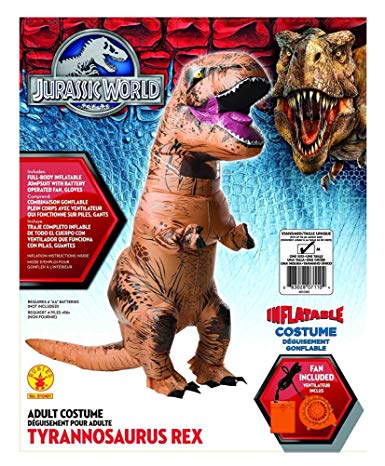 ▷ Fantasia Inflável de Dinossauro T-Rex