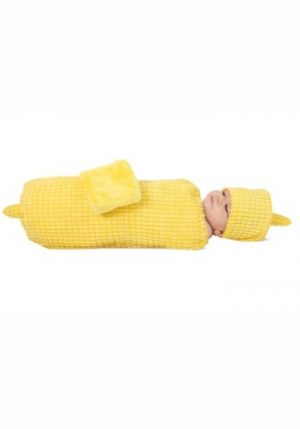 Fantasia para Bebê Recém Nascido Espiga de Milho INFANT’S CORN ON THE COB COSTUME