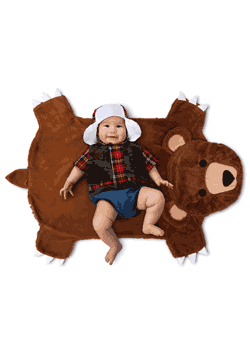 Fantasia Infantil bebê Urso Tamanho recém nascido SWADDLER WINGS BEAR HUNTER INFANT COSTUME