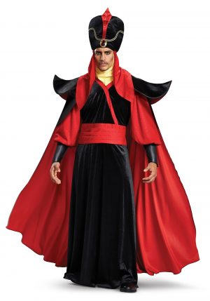 Fantasia Aladdin Jafar Disney Adulto Luxo DISNEY ALADDIN JAFAR MEN’S COSTUME