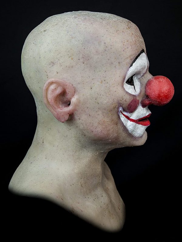 Máscara de Silicone Realista Palhaço Palha Luxo Clown Ron