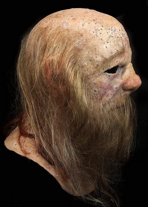 Máscara de silicone “Sir Mo” realista feita à mão por The Masker