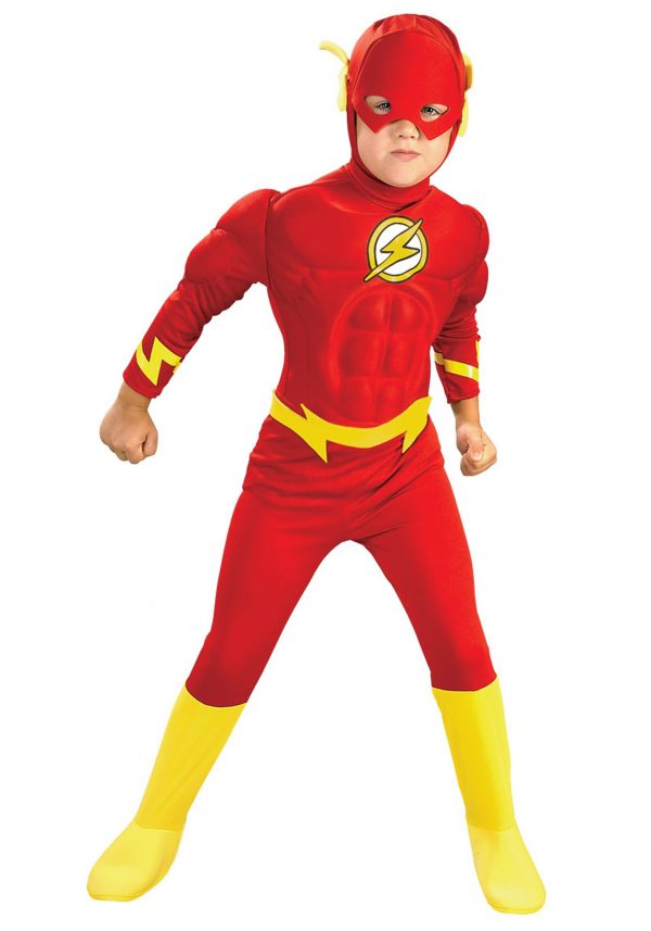 Fantasia de flash infantil – Deluxe Kids Flash Costume