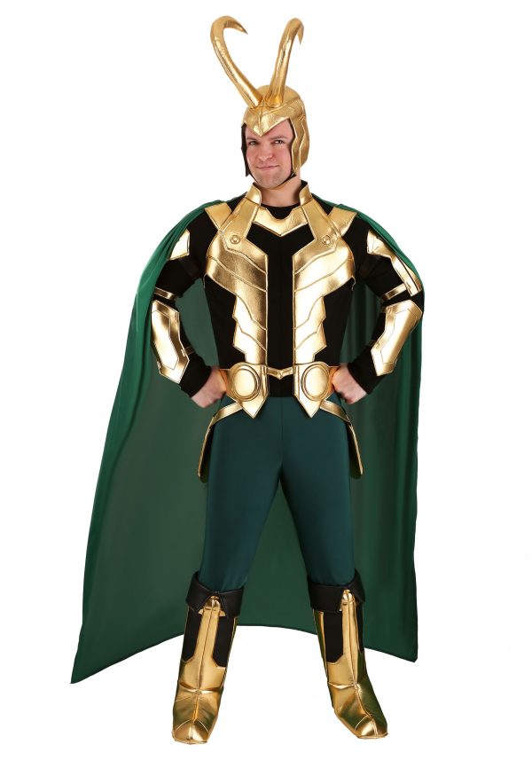 Fantasia Loki Premium Marvel para Homens- Marvel Loki Premium Costume for Men