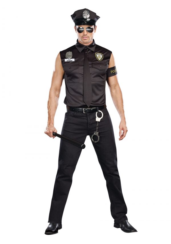 Fantasia  masculino de policial sexy – Sexy Cop Men’s Costume