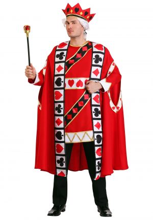 Fantasia Rei de Copas para Adultos – Adult King of Hearts Costume