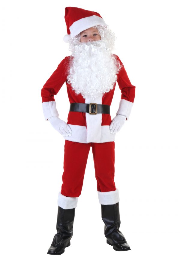 Fantasia infantil Papai Noel- Boys Santa Costume