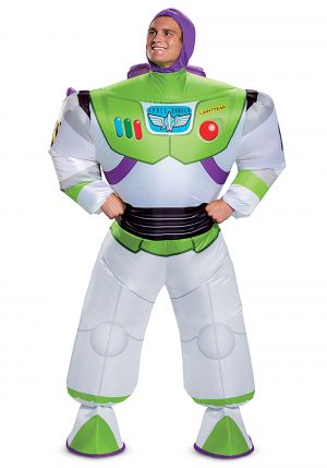 Fantasia inflável Toy Story Buzz Lightyear -Disney Toy Story Buzz Lightyear Inflatable Adult Costume