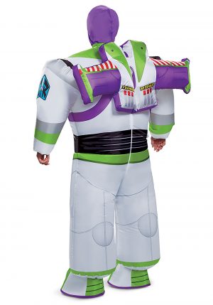 Fantasia inflável Toy Story Buzz Lightyear -Disney Toy Story Buzz Lightyear Inflatable Adult Costume