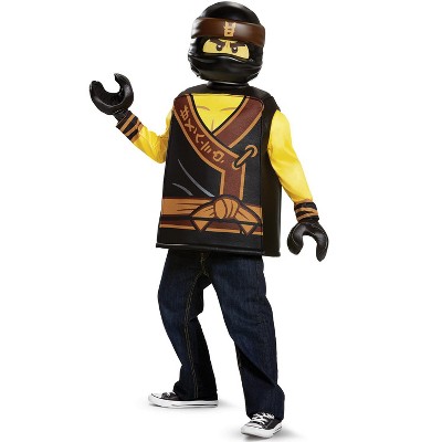 Fantasia Cole Ninjago Lego Infantil Filme Luxo- Ninjago Cole Movie Classic Child Costume