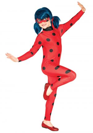 Fantasia de joaninha milagrosa -Girls Miraculous Ladybug Costume