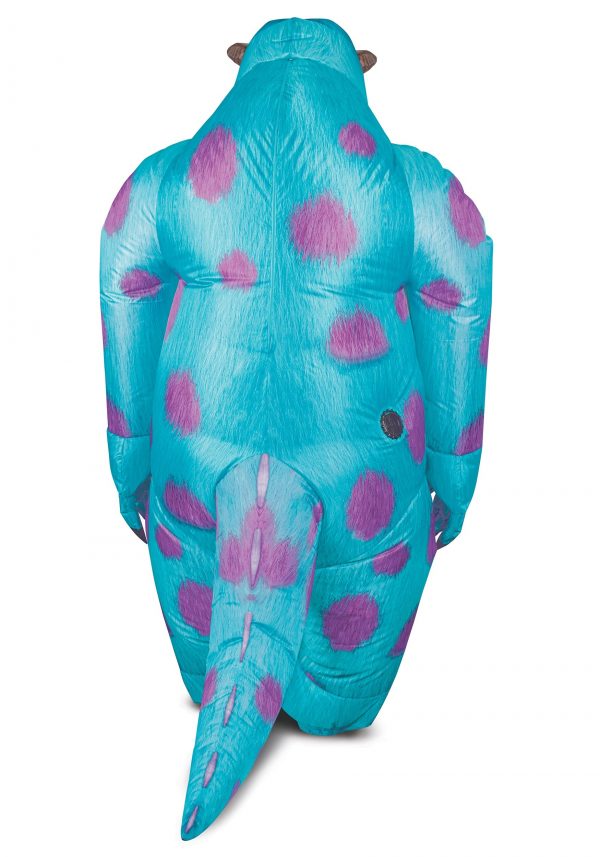 Fantasia inflável Adulto Monstros S.A Sulley- Adult’s Monsters Inc Sulley Inflatable Costume