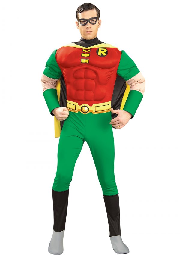 Fantasia Adulto Robin – Adult Robin Muscle Costume