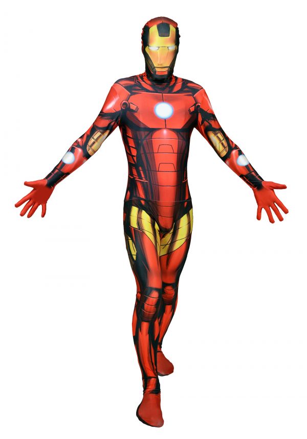 Fantasia Adulto Homem de Ferro – Avengers Endgame Deluxe Iron Man Men’s Costume