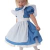 fantasia infantil Alice no pais das maravilhas-Deluxe Toddler Alice Costume