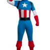 Fantasia Premium Adulto Capitão América –  Marvel Adult Captain America Premium Costume