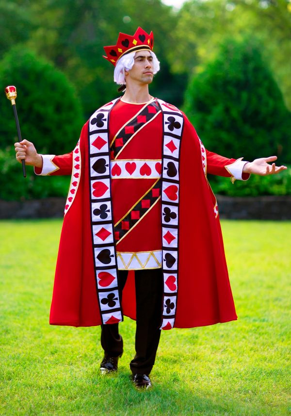 Fantasia Rei de Copas para Adultos – Adult King of Hearts Costume