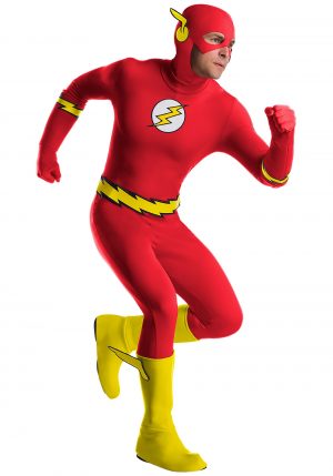 Fantasia Adulto  premium The Flash –  Men’s Premium The Flash Classic Costume
