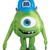 Fantasia inflável de Mike Wazowski da Monstros S.A- Monsters Inc Mike Wazowski Inflatable Costume
