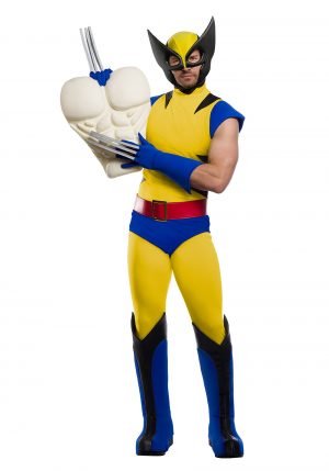 Fantasia Adulto Premium Wolverine -Premium Marvel Men’s Wolverine Costume