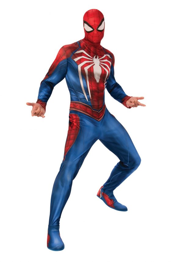 Fantasia Adulto Spider Man/Homem-Aranha -Spider-Man Gamer Verse Adult Costume