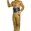 Fantasia  adulto de Star Wars C-3PO – Star Wars C-3PO Adult Costume