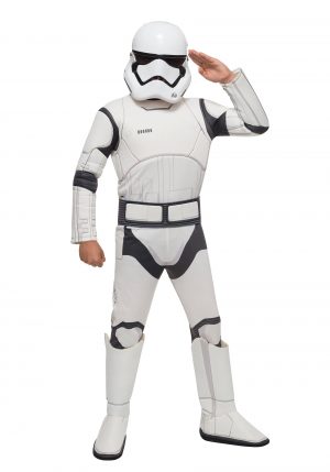 Fantasia Infantil Stormtrooper Star Wars – Star Wars The Force Awakens Deluxe Child Stormtrooper Costume