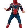 Fantasia Homem Aranha Spider Man – Marvel Infinity War Deluxe Iron Spider Kid’s Costume