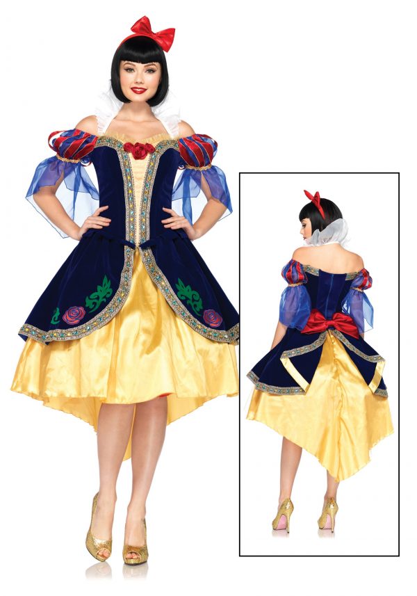 Fantasia Luxo Disney Branca de Neve – Women’s Disney Deluxe Snow White Costume