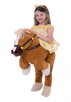 Fantasia Menina com Cavalo – Toddler Girl Belle Ride On costume