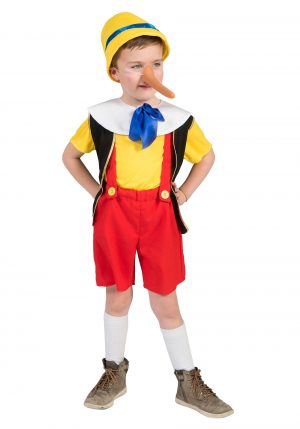 Fantasia  Pinóquio para Crianças -Pinocchio Costume for Kids