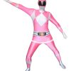 Fantasia Power Rangers Rosa – Power Rangers: Pink Ranger Morphsuit Costume