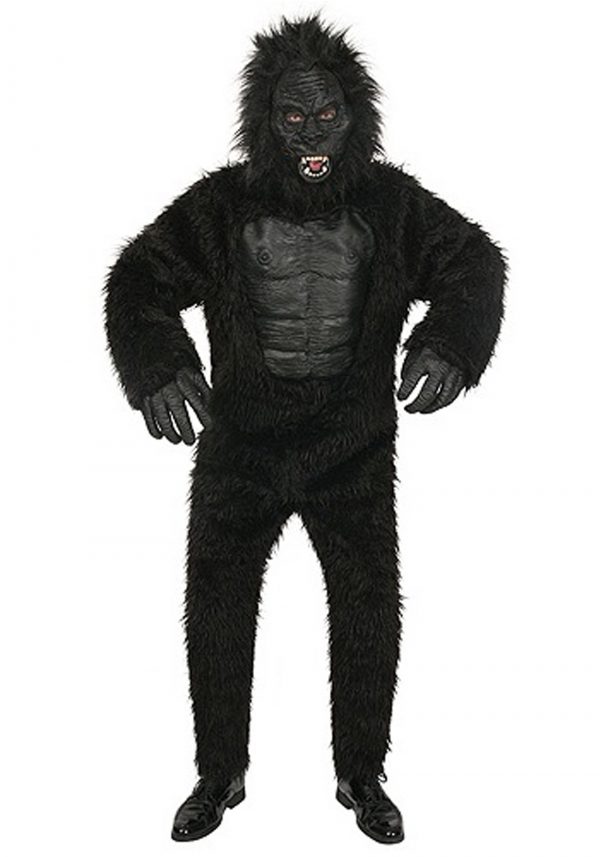 Fantasia Realista de gorila para adolescente -Teen Gorilla Costume