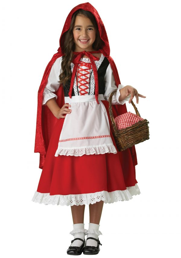 Fantasia  Tradicional Chapeuzinho Vermelho -Traditional Little Red Riding Hood Costume