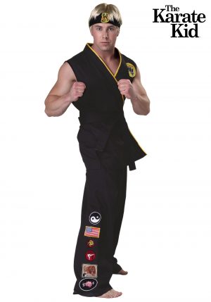 Fantasia autêntica de Karate Kid Cobra Kai – Authentic Karate Kid Cobra Kai Costume
