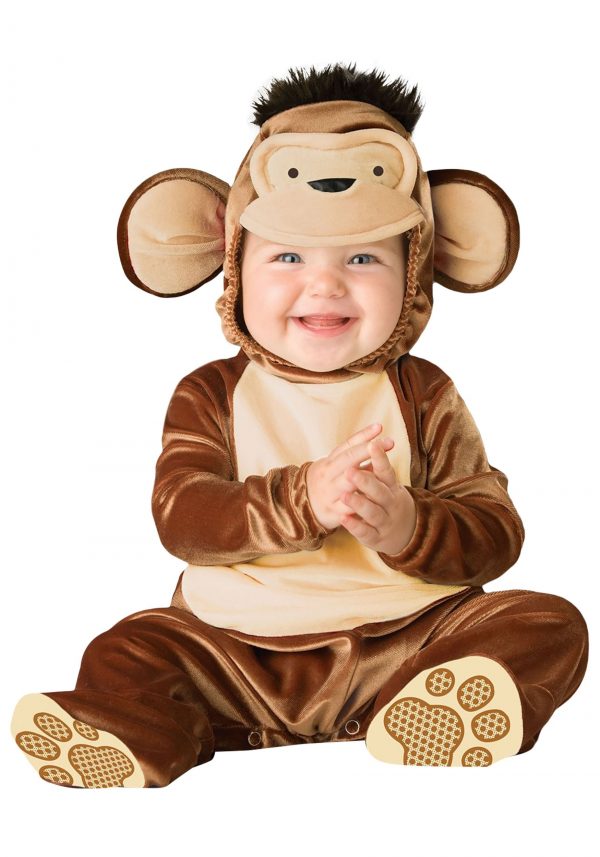 Fantasia bebe de macaquinho travesso -Infant Mischievous Monkey Costume