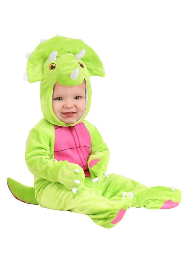 Fantasia bebe de triceratops  – Infant Tiny Triceratops Costume