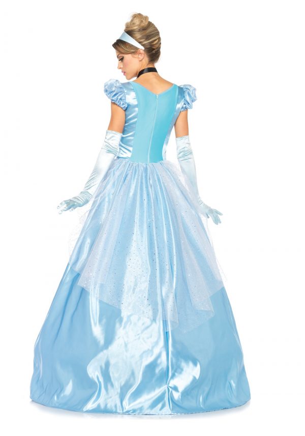 Fantasia  de Cinderela -Cinderella Costume: Classic Full Length Gown