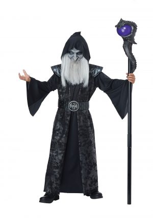 Fantasia de Dark Wizard infantil – Child’s Dark Wizard Costume
