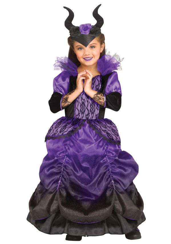 Fantasia de Malévola infantil- Toddler Wicked Queen Costume