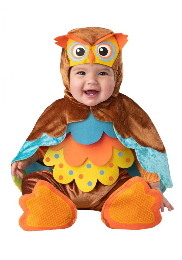 Fantasia de bebe corujinha colorida – Infant Hootie Cutie Costume