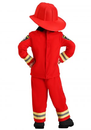 Fantasia de bombeiro para crianças – Toddler Friendly Firefighter Costume