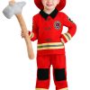 Fantasia de bombeiro para crianças – Toddler Friendly Firefighter Costume