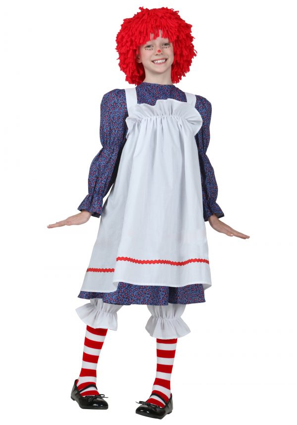 Fantasia de boneca de pano infantil – Child Rag Doll Costume