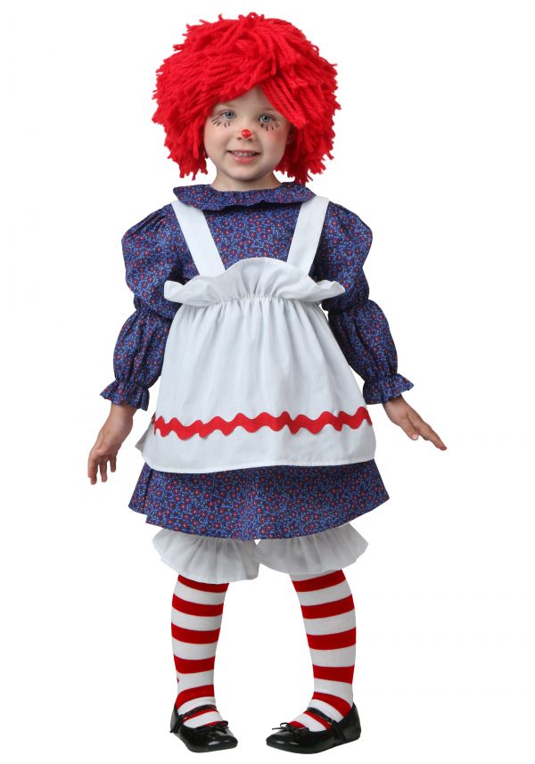 Fantasia de boneca de pano infantil – Toddler Little Rag Doll Costume